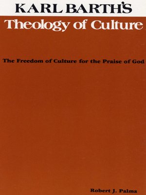 cover image of Karl Barth's Theology of Culture